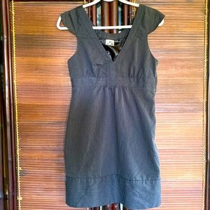 Volcom pin stripe dark grey dress